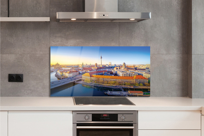 Panel Szklany Berlińskie Mosty nad Rzeką