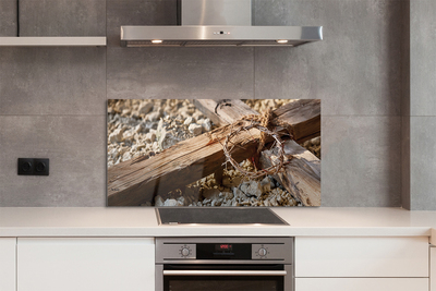 Szklany Panel Krzyż, Skały i Ciernie