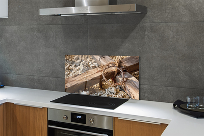 Szklany Panel Krzyż, Skały i Ciernie