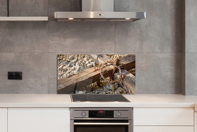 Szklany Panel Krzyż, Skały i Ciernie