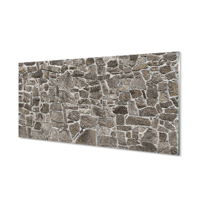 Szklany Panel Kamień beton cegła