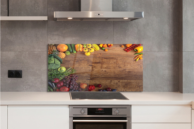 Panel nad Blat Kuchenny Kompozycja Szparagów i Owoców