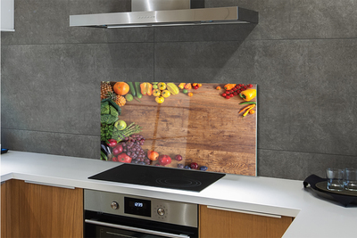 Panel nad Blat Kuchenny Kompozycja Szparagów i Owoców