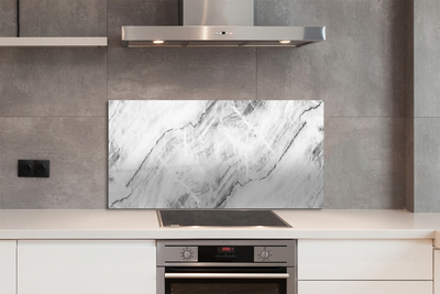 Panel szklany do Kuchni Marmurowa Struktura Ścienna