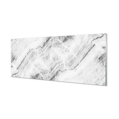 Panel szklany do Kuchni Marmurowa Struktura Ścienna