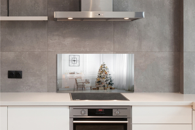 Szklany Panel Tradycyjne Dekoracje Choinkowe