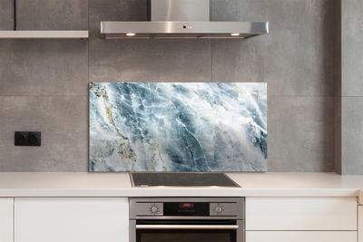 Panel szklany do Kuchni Wykwintny Wzór Marmurowy