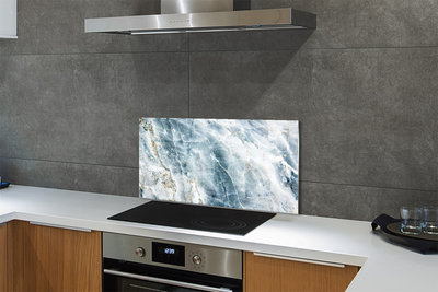 Panel szklany do Kuchni Wykwintny Wzór Marmurowy