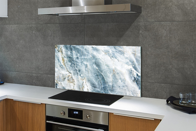 Panel szklany do Kuchni Wykwintny Wzór Marmurowy