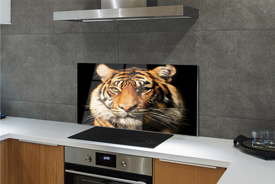 Panel szklany do Kuchni Skradający się Drapieżnik