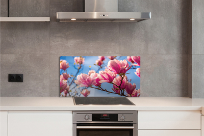 Panel Kuchenny Szklany Wiosenny Sad w Rozkwicie