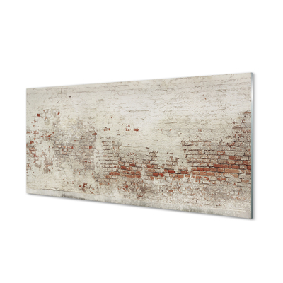 Szklany Panel Mur z Wyrazistej Cegły