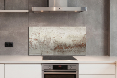 Szklany Panel Mur z Wyrazistej Cegły