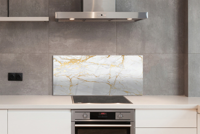 Panel szklany do Kuchni Marmurowy Akcent Wnętrza