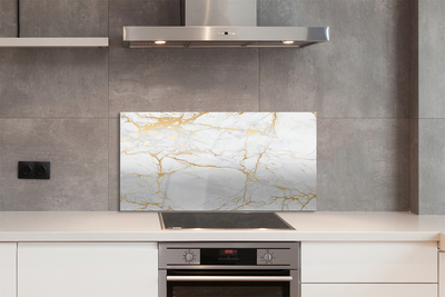 Panel szklany do Kuchni Marmurowy Akcent Wnętrza