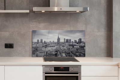 Szkło do Kuchni na Ścianę Biznesowe Serce Warszawy