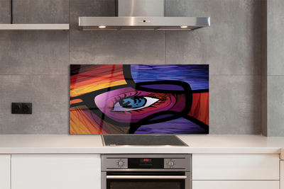 Panel nad Blat Kuchenny Artystyczna Wizja Oka