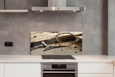 Szklany Panel Atrybuty Męki Pańskiej