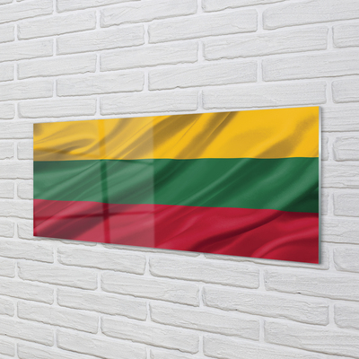 Szklany Panel Flaga Litwy