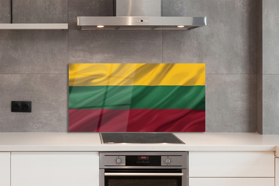 Szklany Panel Flaga Litwy