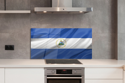 Panel szklany do Kuchni Powiewająca Flaga