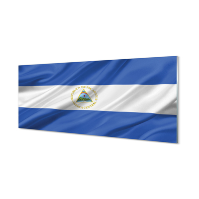 Panel szklany do Kuchni Powiewająca Flaga