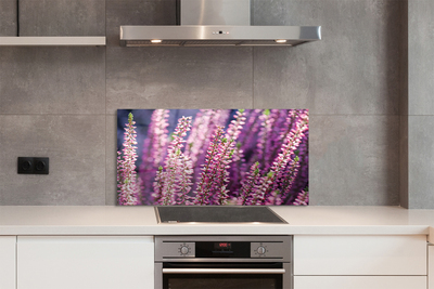 Szkło do Kuchni na Ścianę Delikatne Polne Kwiaty