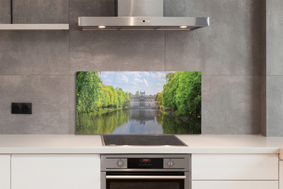 Szkło do Kuchni na Ścianę Pałac nad Jeziorem w Łazienkach