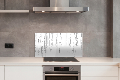 Szkło do Kuchni na Ścianę Nowoczesny Wzór w Kropki i Paski