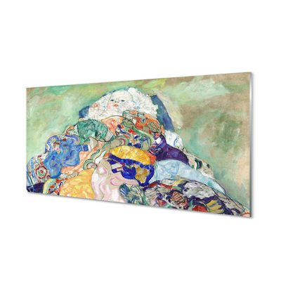 Szklany Panel Kołyska - Gustav Klimt
