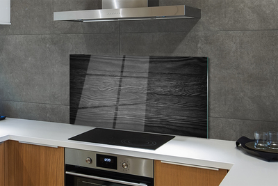 Panel szklany do Kuchni Surowa Tekstura Drewna