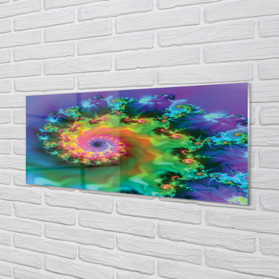 Panel szklany do Kuchni Modernistyczny Wzór Geometryczny