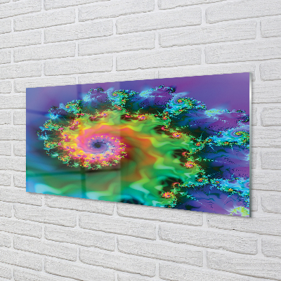 Panel szklany do Kuchni Modernistyczny Wzór Geometryczny