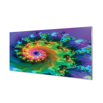 Panel szklany do Kuchni Modernistyczny Wzór Geometryczny