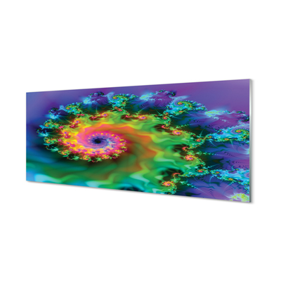 Panel szklany do Kuchni Modernistyczny Wzór Geometryczny