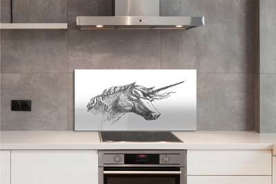 Panel nad Blat Kuchenny Jednorożec w Stylu Kreskówkowym