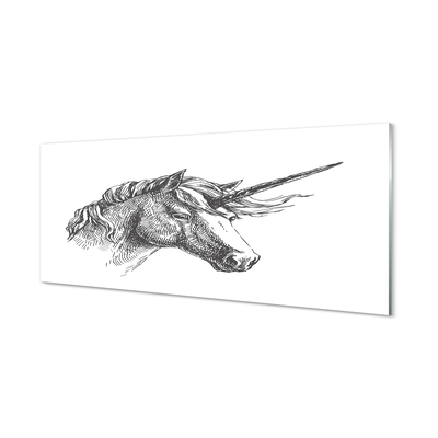 Panel nad Blat Kuchenny Jednorożec w Stylu Kreskówkowym