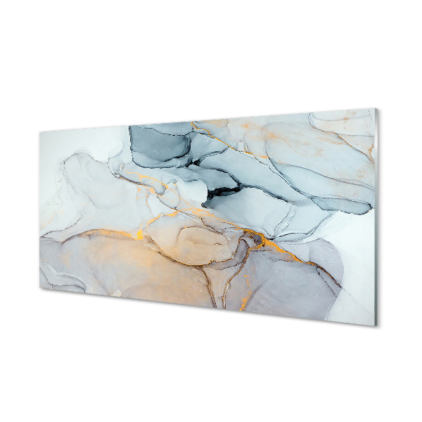Szklany Panel Kamień abstrakcja plamy