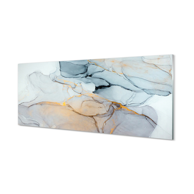 Szklany Panel Kamień abstrakcja plamy