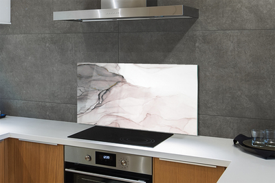 Panel szklany do Kuchni Artystyczna Wizja Marmuru