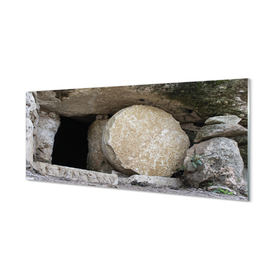 Szkło Ozdobne do Kuchni Tajemnicza Jaskinia