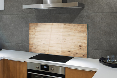 Szklany Panel Rustykalne Deski z Sękami