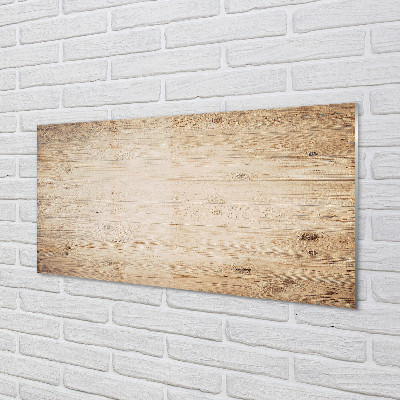 Szklany Panel Rustykalne Deski z Sękami