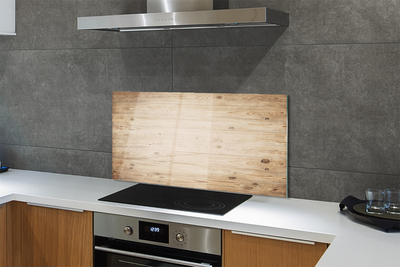 Szklany Panel Rustykalne Deski z Sękami