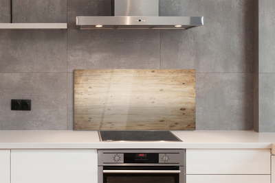 Szklany Panel Rustykalne Deski z Sękami