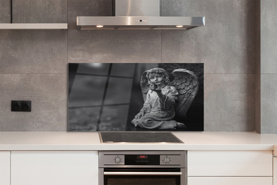 Szklany Panel Posążek Anioła