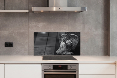 Szklany Panel Posążek Anioła