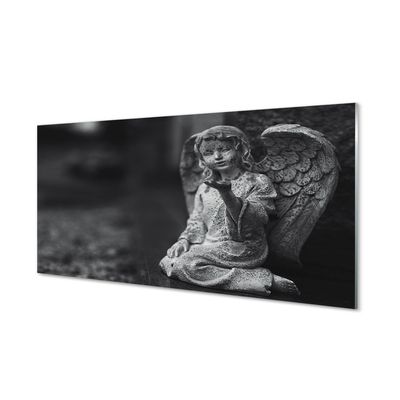 Szklany Panel Posążek Anioła