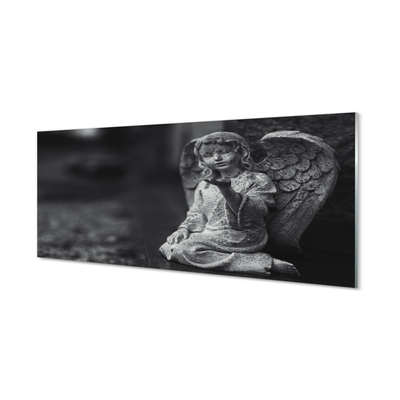 Szklany Panel Posążek Anioła