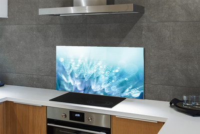 Szklany Panel Abstrakcyjny Motyw Dmuchawca